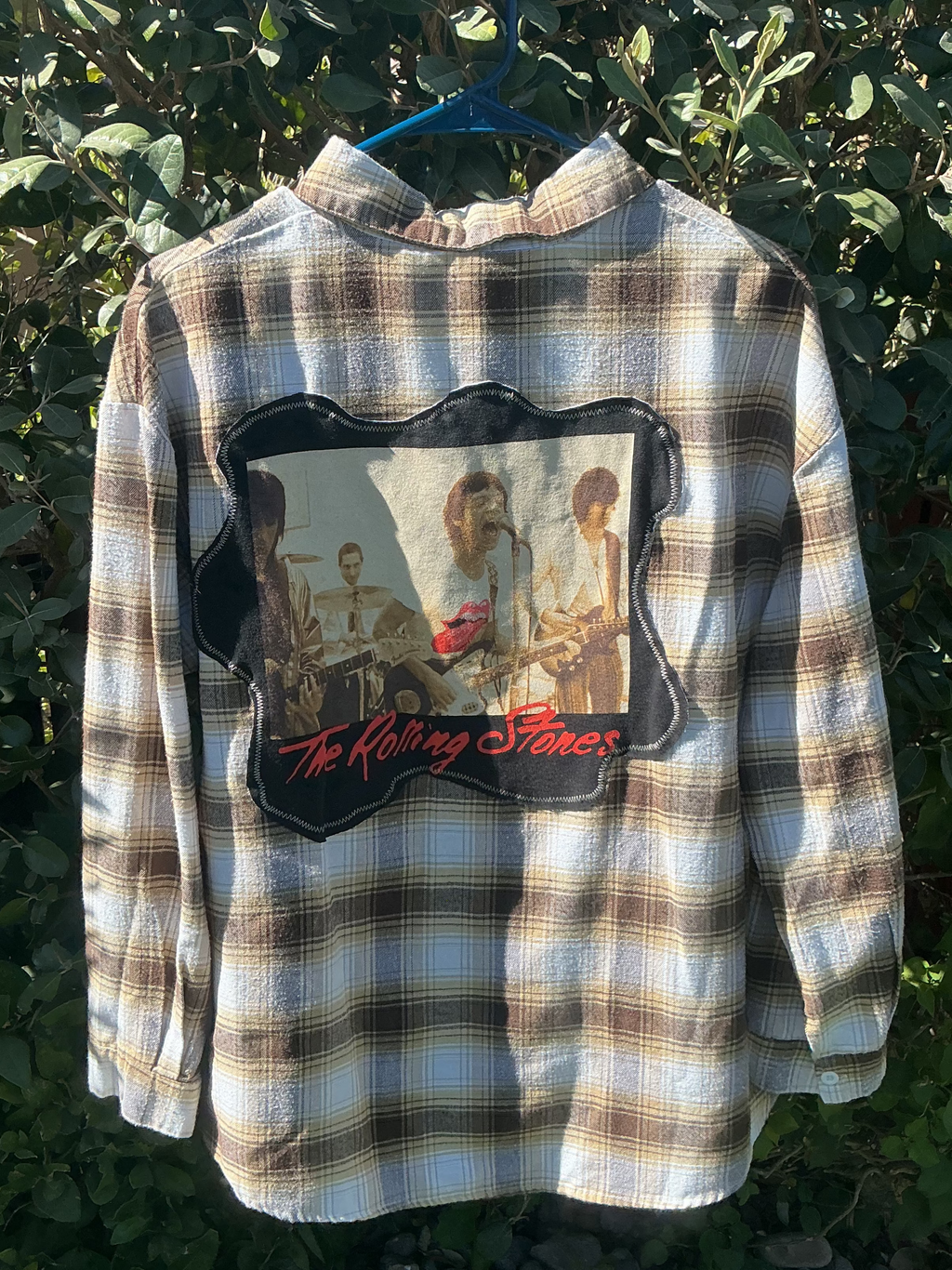 The Rolling Stones plaid