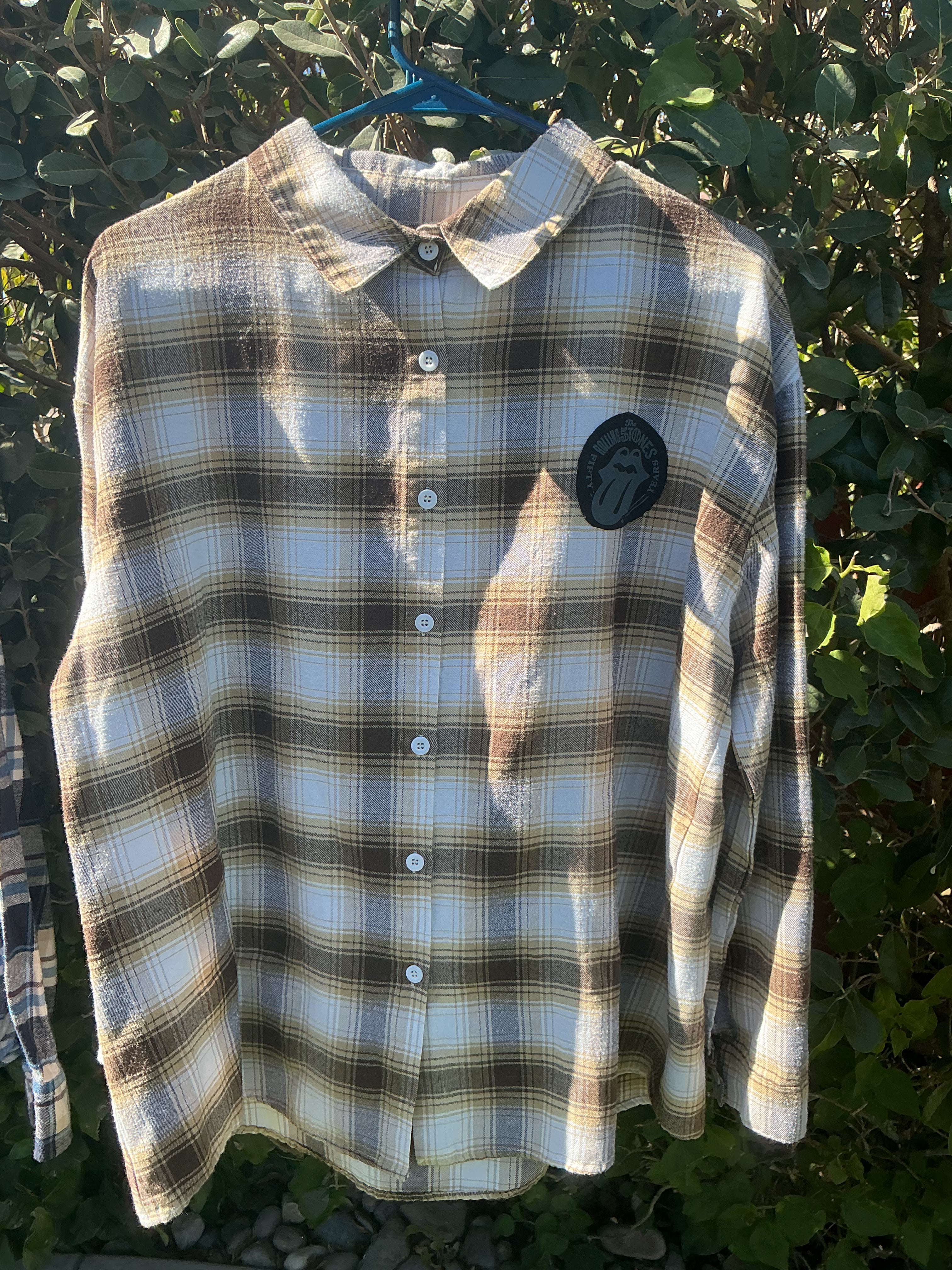 The Rolling Stones plaid