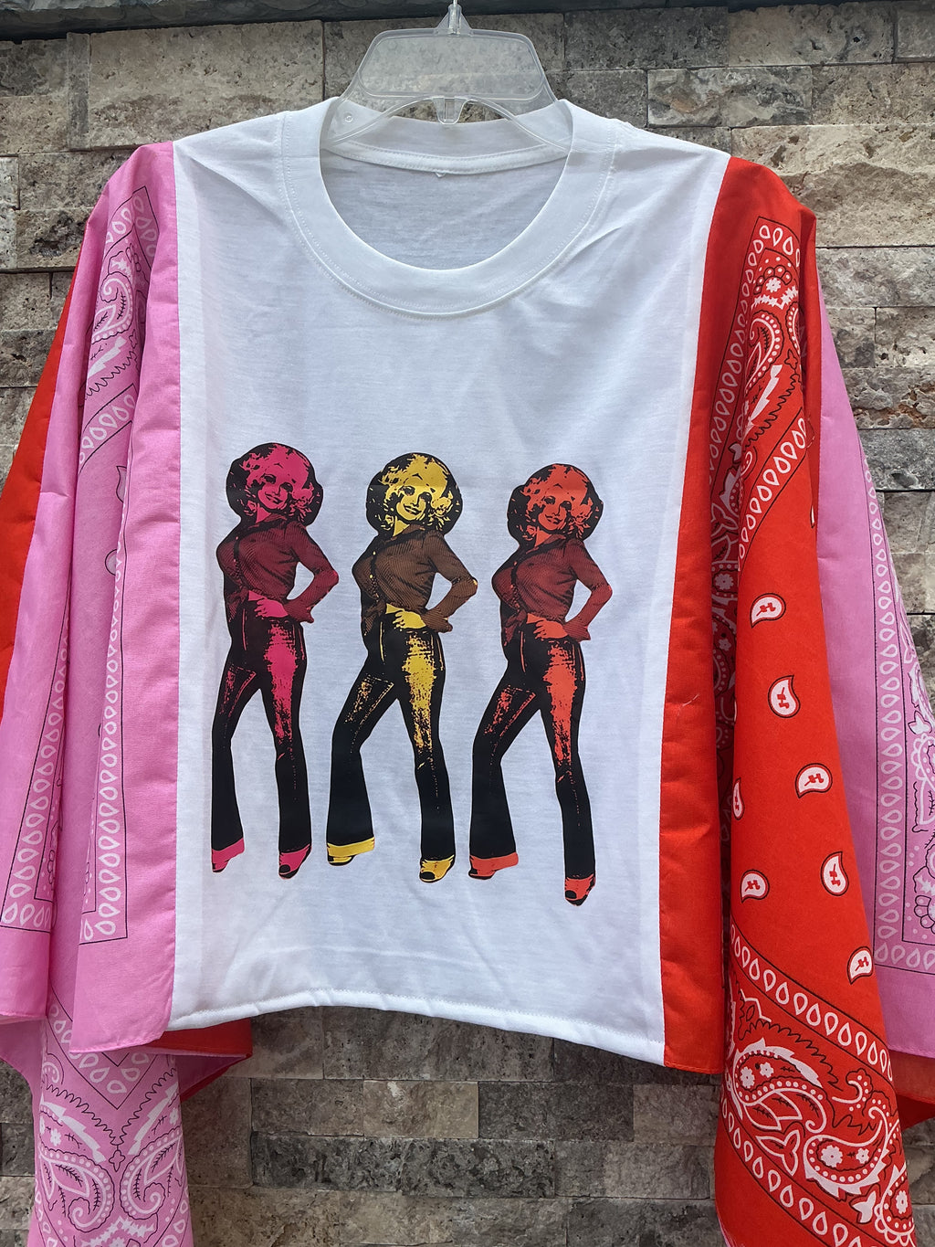 Worhol Dolly Tribute Top