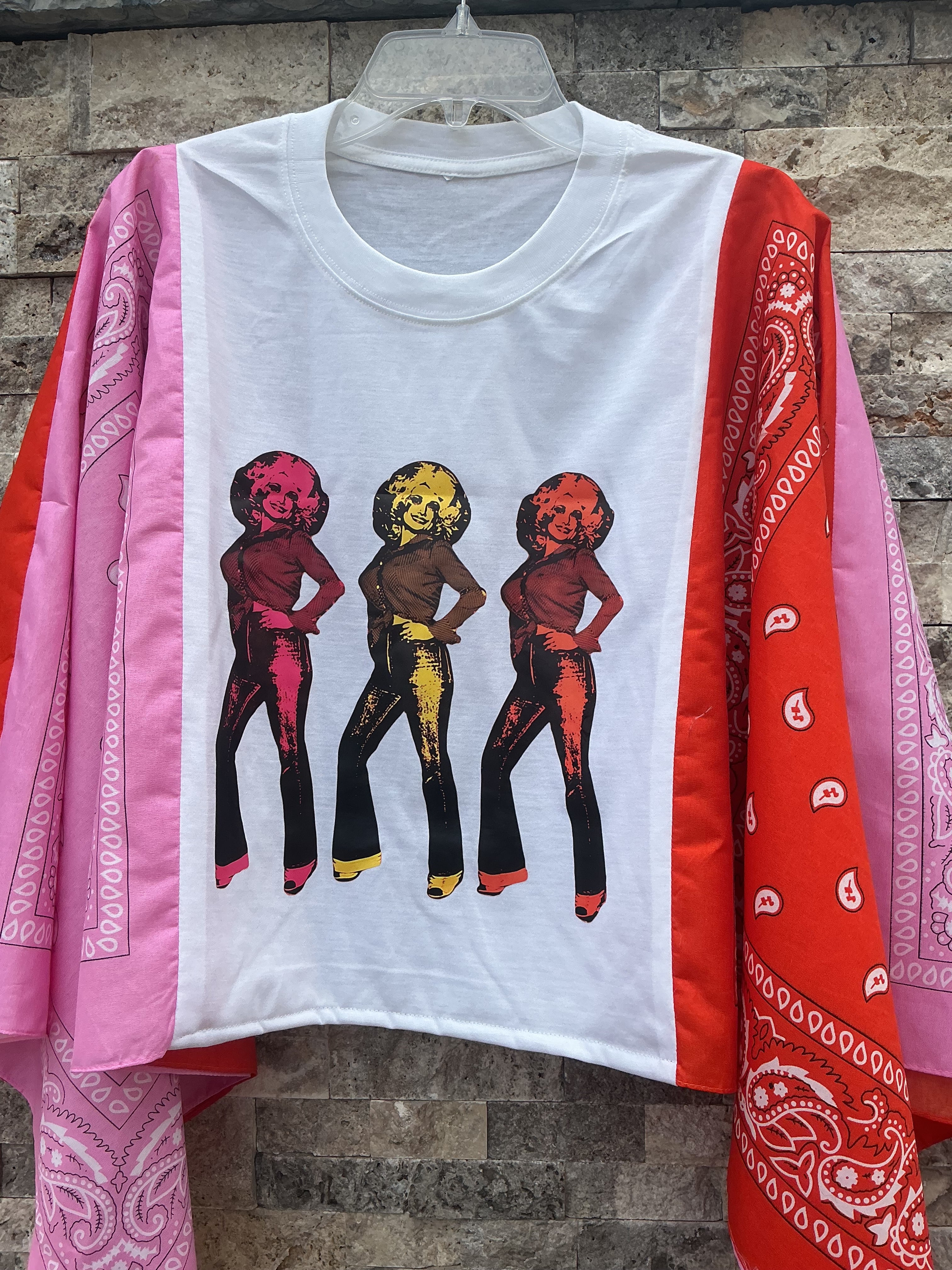 Worhol Dolly Tribute Top
