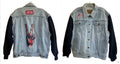 Peace Up-cycled Denim Vest