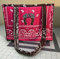 Good Luck Horse Shoe - Medium Bandana Bag