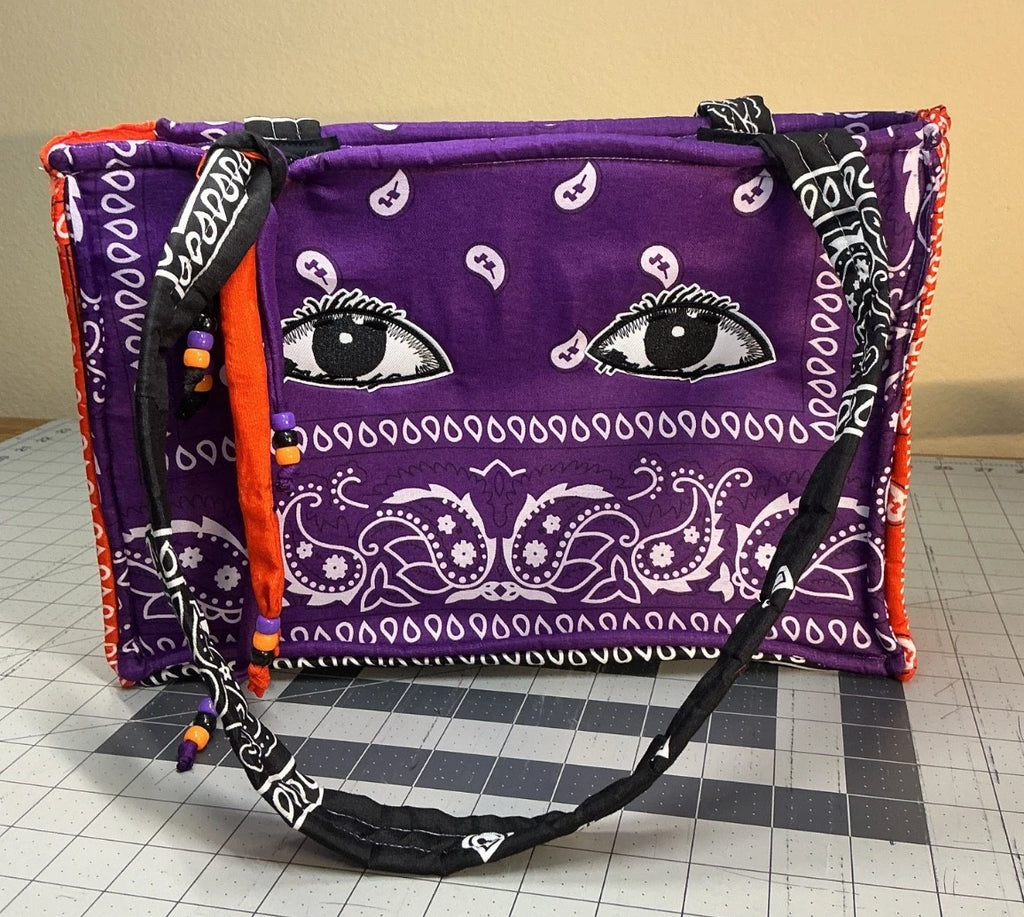 The Eyes Have It - Medium Bandana Bag
