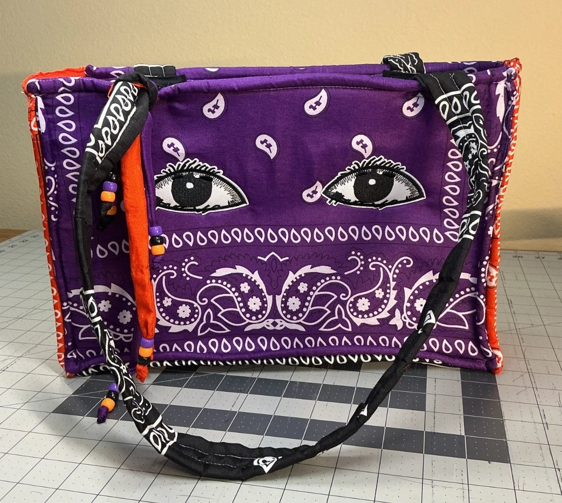 The Eyes Have It - Medium Bandana Bag