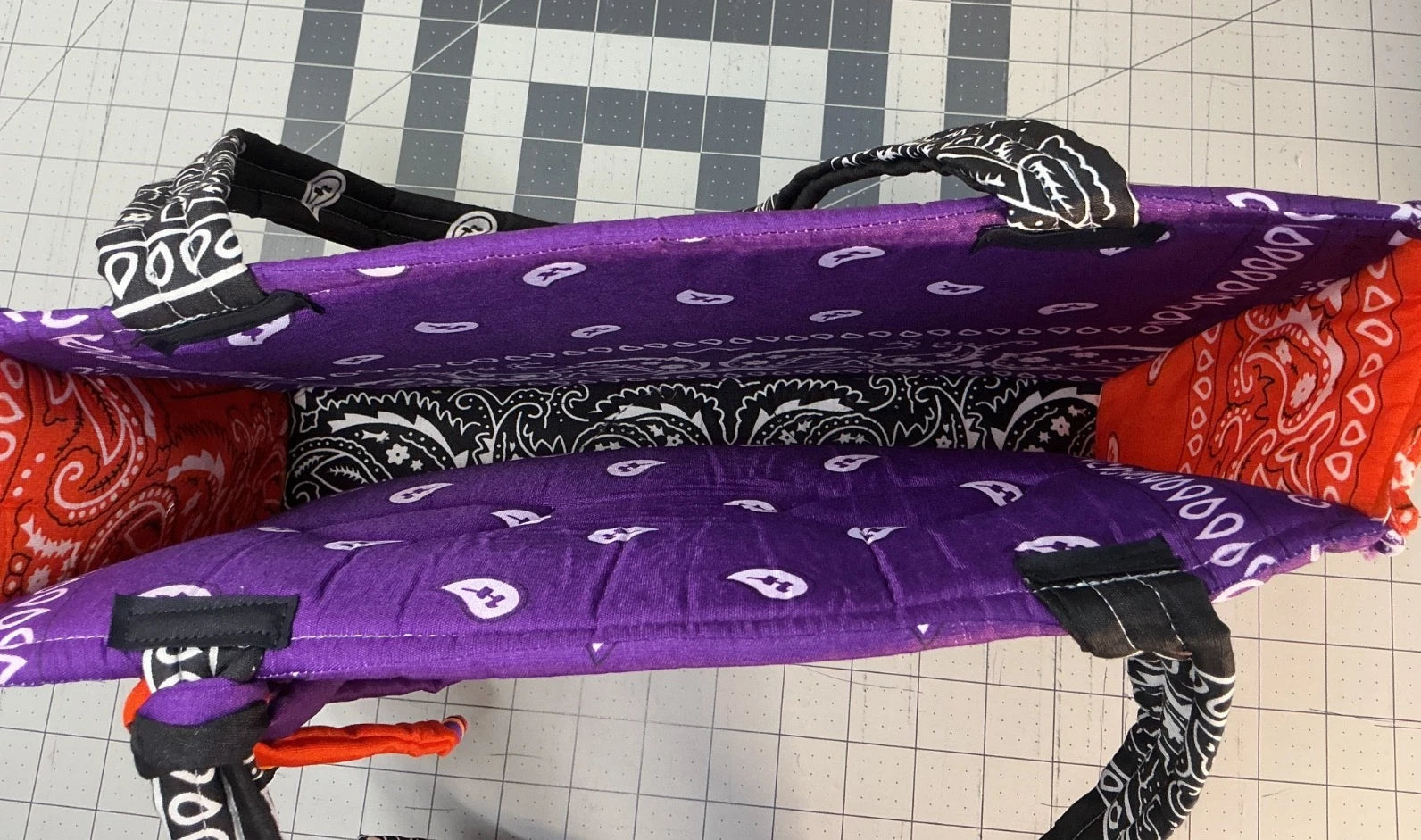 The Eyes Have It - Medium Bandana Bag