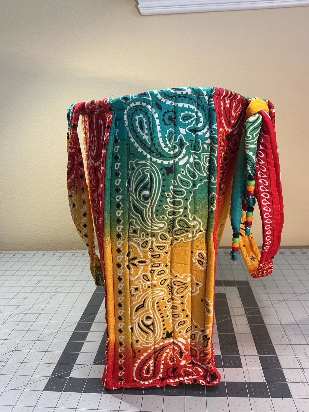 Rasta Colors - Large Bandana Bag