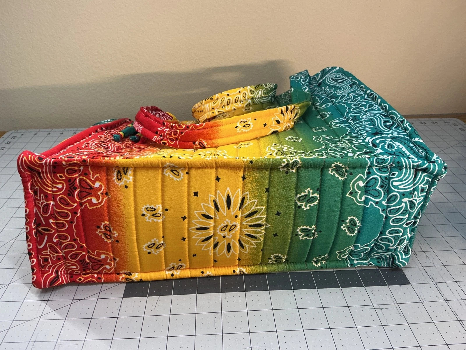 Rasta Colors - Large Bandana Bag