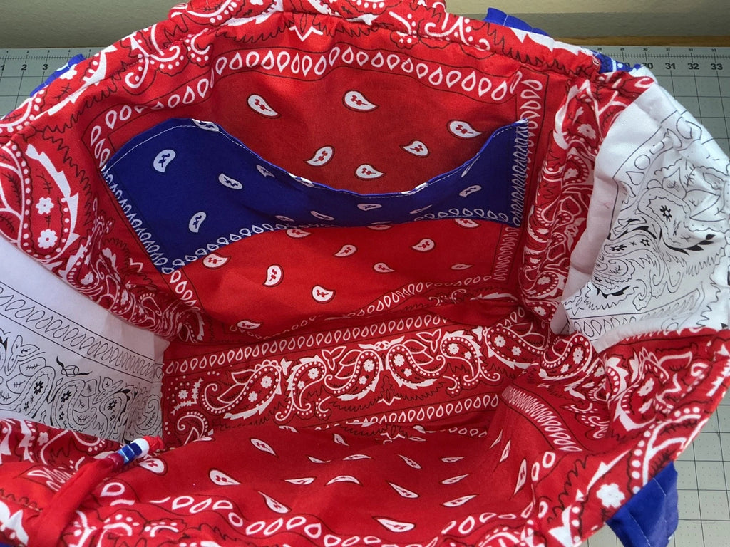 Giddy Upn - Large Bandana Bag