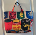 ANDY WARHOL CAMPBELL'S TOMATO SOUP CANS TOTE BAG