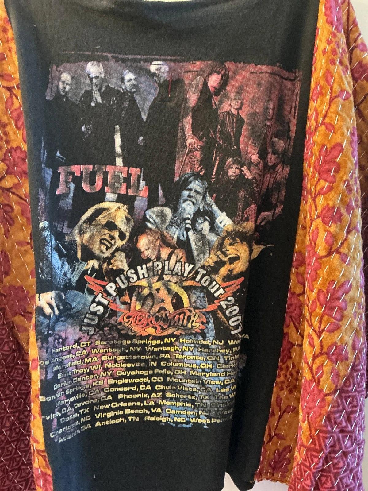AEROSMITH - Just Push Play 2001 Tour Shirt