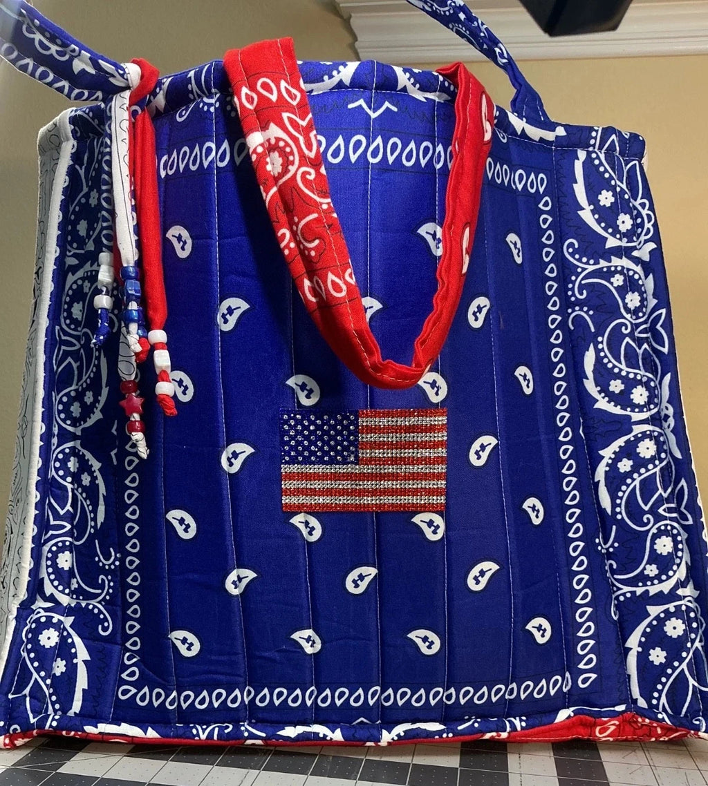 Bandana Bag - US Flag (large)