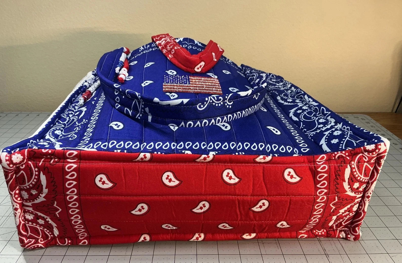 Bandana Bag - US Flag (large)
