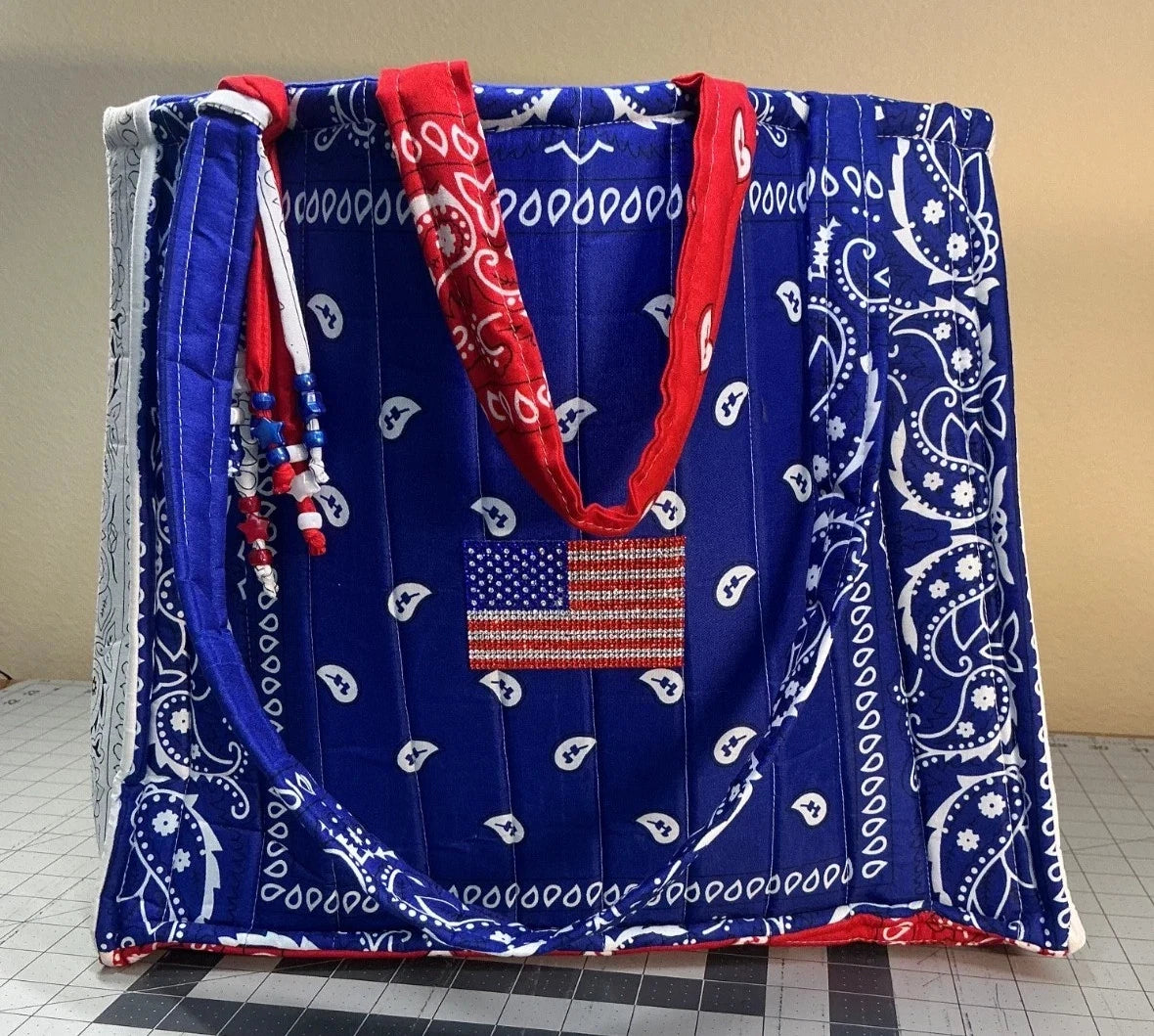 Bandana Bag - US Flag (large)